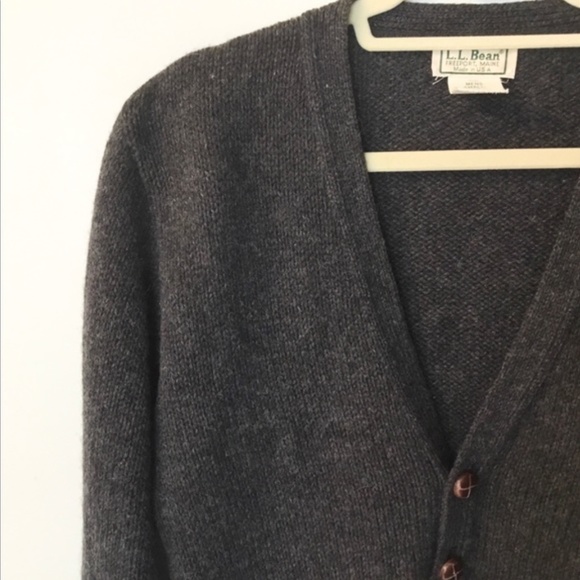 L.L. Bean Wool Blend Cardigan - S - Picture 2 of 5